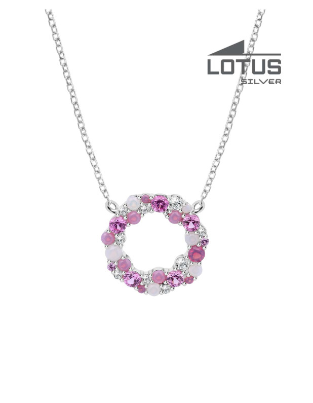 LOTUS SILVER NECKLACE